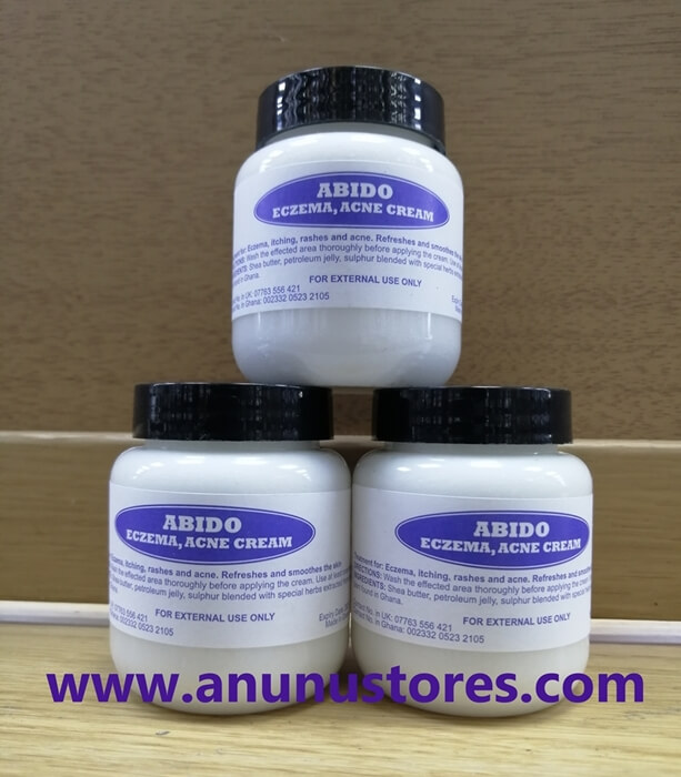 Abido Eczema, Acne Cream - 3 Jars